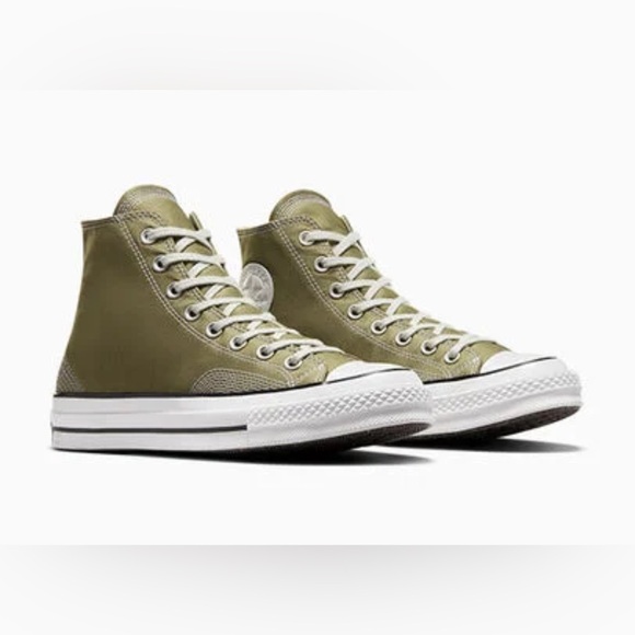 Converse Chuck 70 Multi-Stitch Cotton Mossy Sloth Green/Fossilized - Picture 2 of 6